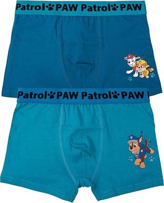 Paw Patrol Jungen Boxershorts Set – Bequeme Baumwolle Boxers im Doppelpa