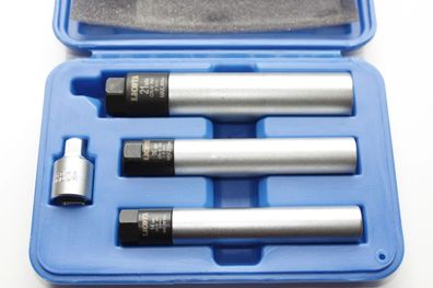 3/8 Zoll Nüsse Stecknuss Satz 4-teilig aus Chrom-Vanadium-Stahl
