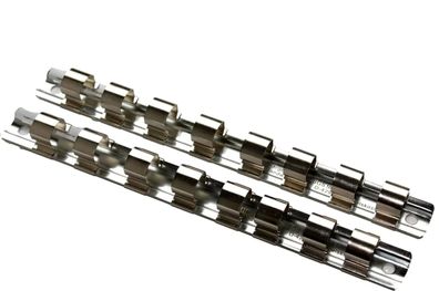 Stecknuss Schiene 3/8 Zoll mit 8 Clips
