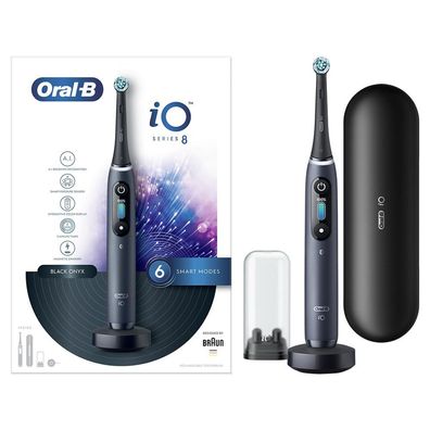 Braun Oral-B Elektrische Zahnbürste iO Series 8N wiederaufladbar, für Erwachsene, die
