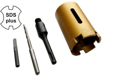 68mm Diamantbohrkrone SDS Plus – Präzise Steckdosenbohrkrone