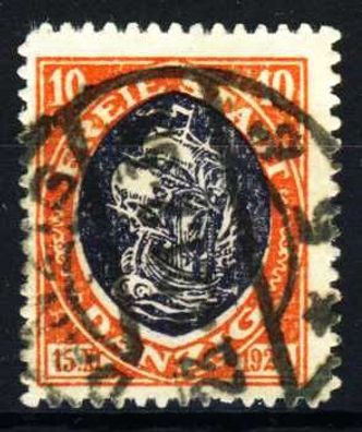 DANZIG 1921 Nr 54 gestempelt X37D312