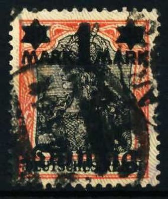 DANZIG 1920 Nr 26I gestempelt X4B6356