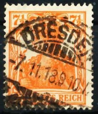D-REICH K A Nr 99b zentrisch gestempelt X687136