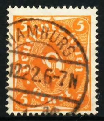 D-REICH INFLA Nr 227a zentrisch gestempelt X6A143A