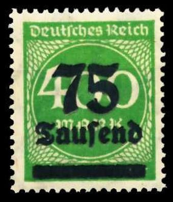 D-REICH INFLA Nr 287a postfrisch X6B42EE
