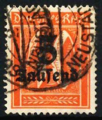 D-REICH INFLA Nr 277 gestempelt X6B4432