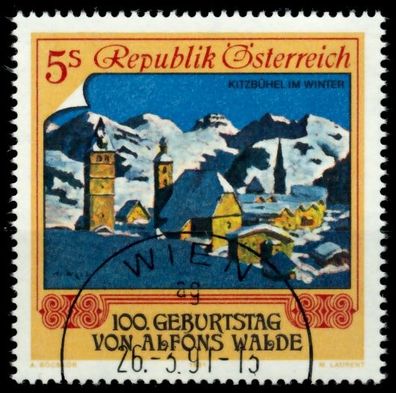 Österreich 1991 Nr 2018 zentrisch gestempelt X6ECFDE