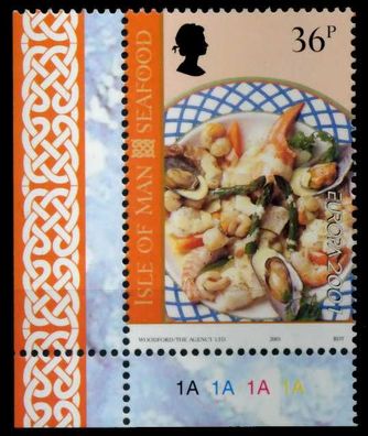 ISLE OF MAN 2001 Nr 934KB postfrisch ECKE-ULI X7C7A8E