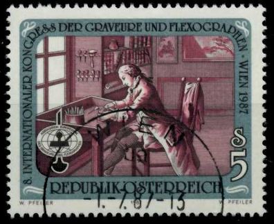 Österreich 1987 Nr 1888 zentrisch gestempelt X7E36B2