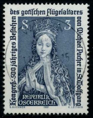 Österreich 1981 Nr 1681 zentrisch gestempelt X7F32CA