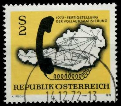 Österreich 1972 Nr 1409 zentrisch gestempelt X8022CE