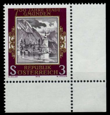 Österreich 1978 Nr 1576 postfrisch ECKE-URE X809846