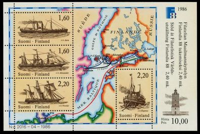Finnland Block 2 postfrisch S03338A