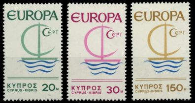 ZYPERN 1966 Nr 270-272 postfrisch X933B0E