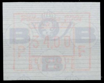 Belgien ATM Nr 44-34.00F postfrisch X93DA2A