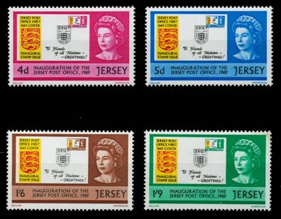 JERSEY 1969 Nr 22-25 postfrisch X6C17F6
