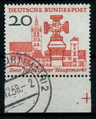 BRD 1958 Nr 290 gestempelt URA X6ED31E