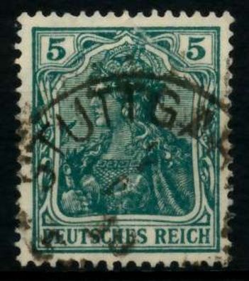 D-REICH Germania Nr 85IIa gestempelt X71917A