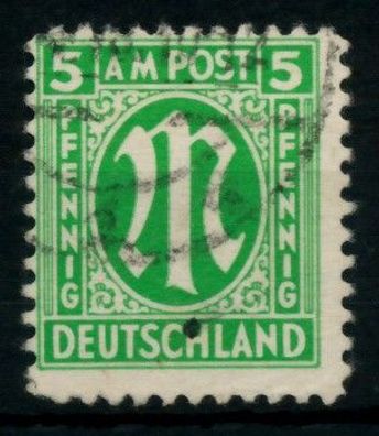 BIZONE AM-POST Nr 3z gestempelt X760D02