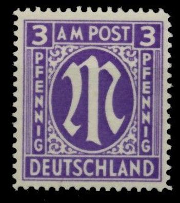 BIZONE AM-POST Nr 10-Ay postfrisch X7638A6