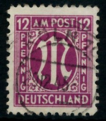 BIZONE AM-POST Nr 23Az gestempelt X767ACE