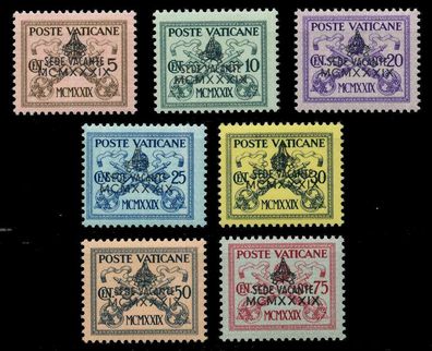Vatikan 1939 Nr 73-79 postfrisch X7C4982
