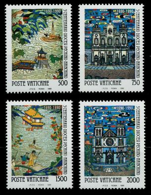 Vatikan 1990 Nr 1010-1013 postfrisch S016242