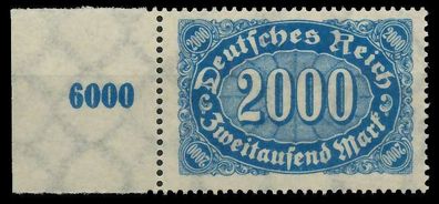 D-REICH INFLA Nr 253a postfrisch SRA X809992