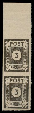 SBZ Ostsachsen Nr 51atxI XIV postfrisch SENKR PAAR ORA X813E12