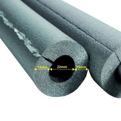 Climaflex XT Isolierschlauch 1m Ø22×13?mm selbstklebend 50 % Dämmung