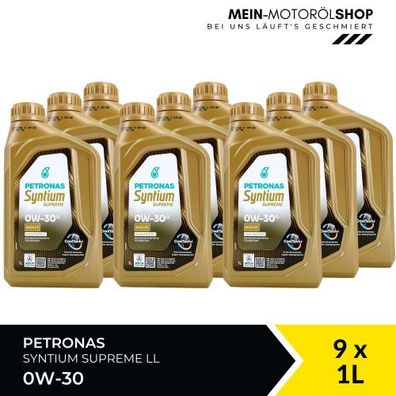 Petronas Syntium Supreme LL 0W-30 9x1 Liter