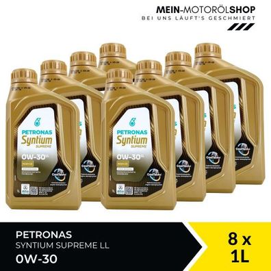 Petronas Syntium Supreme LL 0W-30 8x1 Liter