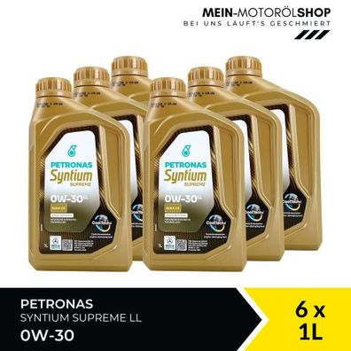 Petronas Syntium Supreme LL 0W-30 6x1 Liter