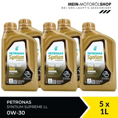 Petronas Syntium Supreme LL 0W-30 5x1 Liter
