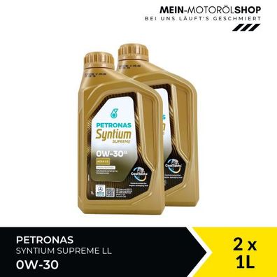 Petronas Syntium Supreme LL 0W-30 2x1 Liter