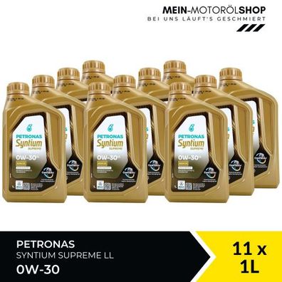 Petronas Syntium Supreme LL 0W-30 11x1 Liter