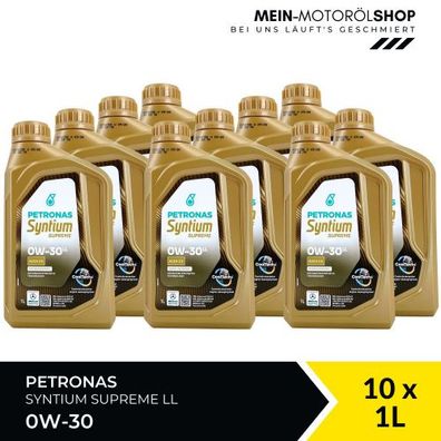 Petronas Syntium Supreme LL 0W-30 10x1 Liter