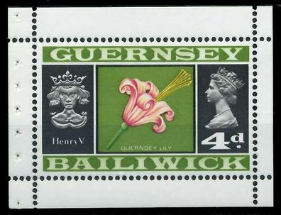 Guernsey Heftchenblatt Nr HB 0-1 postfrisch X871372