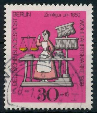 BERLIN 1969 Nr 350 gestempelt X91DA4A