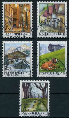 Österreich DS Ferienland Nr 2363-2367 gestempelt X227752