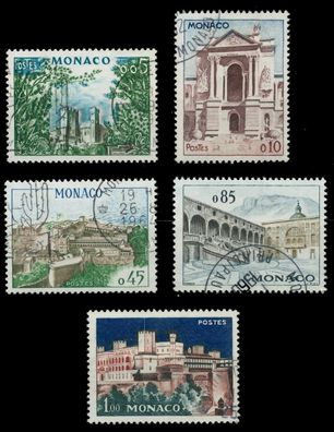 MONACO 1960 Nr 644-648 gestempelt X3B389E