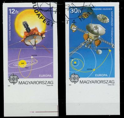 UNGARN 1991 Nr 4133B-4134B gestempelt X5D3476