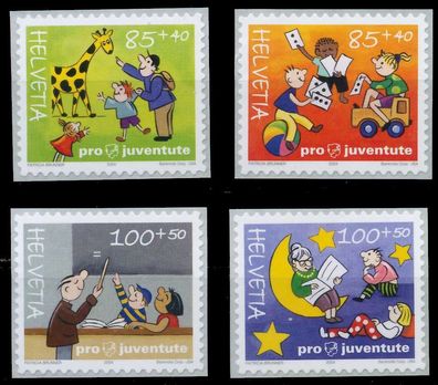 Schweiz PRO Juventute Nr 1902x-1905x postfrisch X679722