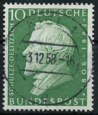 BRD BUND 1958 Nr 293 zentrisch gestempelt X69BA6A