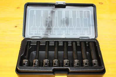 Innensechskant Nuss Set 8-teilig 3/8 Zoll Cr-Mo