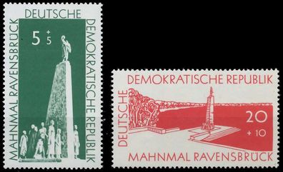 DDR 1957 Nr 566-567 postfrisch SBA072E
