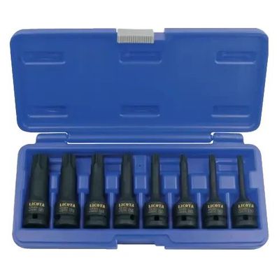 Schlagschrauber Steckschlüssel Set 1/2 Zoll – Innensechskant Nuss Set T30-T80