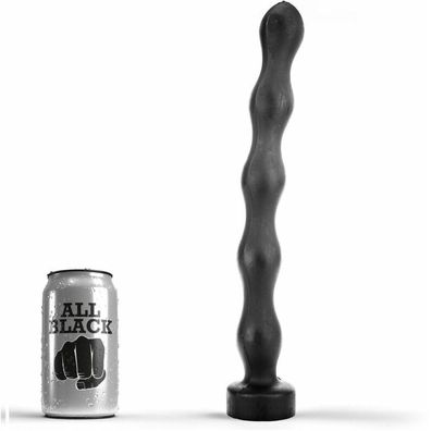ALL BLACK ANAL PLUG BALL 32CM