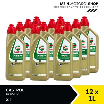 Castrol Power 1 2T 12x1 Liter